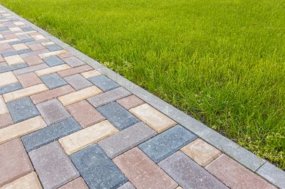 Colorful Paver Layout