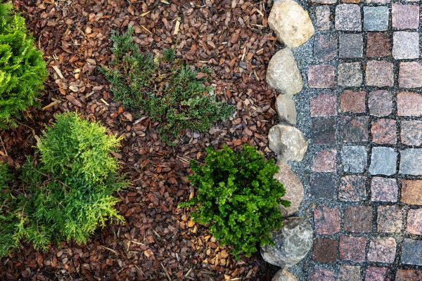 Mulch Spreading in Belleville