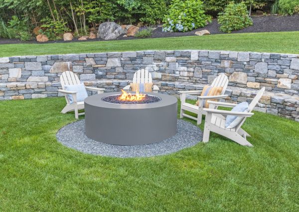 Fire Pit Landscaping in Belleville