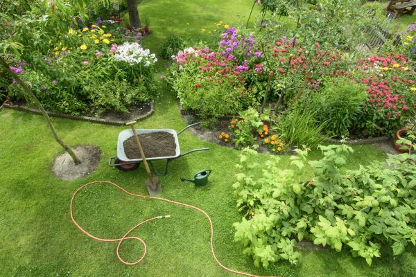 Flower Bed Construction in Belleville