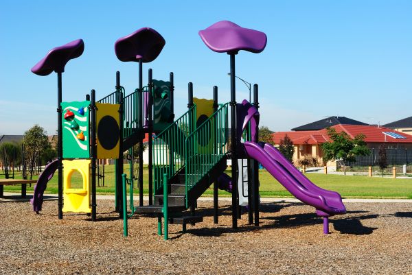 Playground Mulch Removal in Belleville