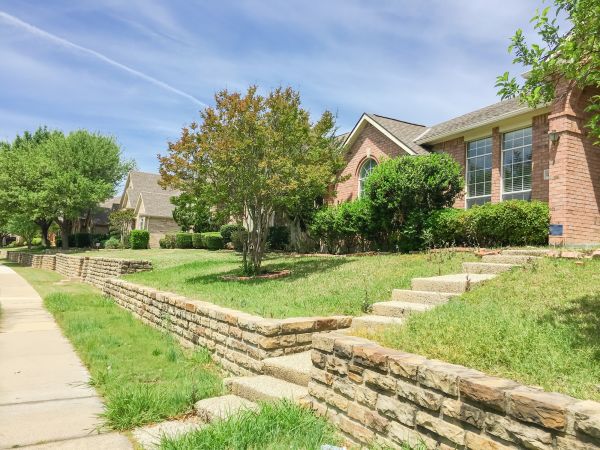 Sloped Yard Landscaping in Belleville