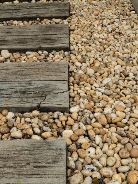 Pea Rock Installation in Belleville