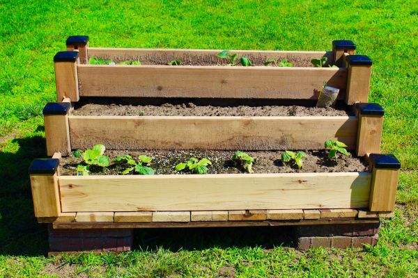 Raised Garden Bed Installation in Belleville